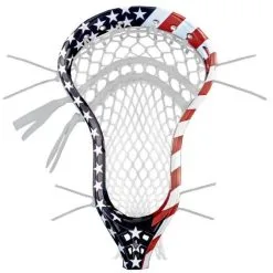Lacrosse Unlimited USA Flag Full Dyed Lacrosse Head